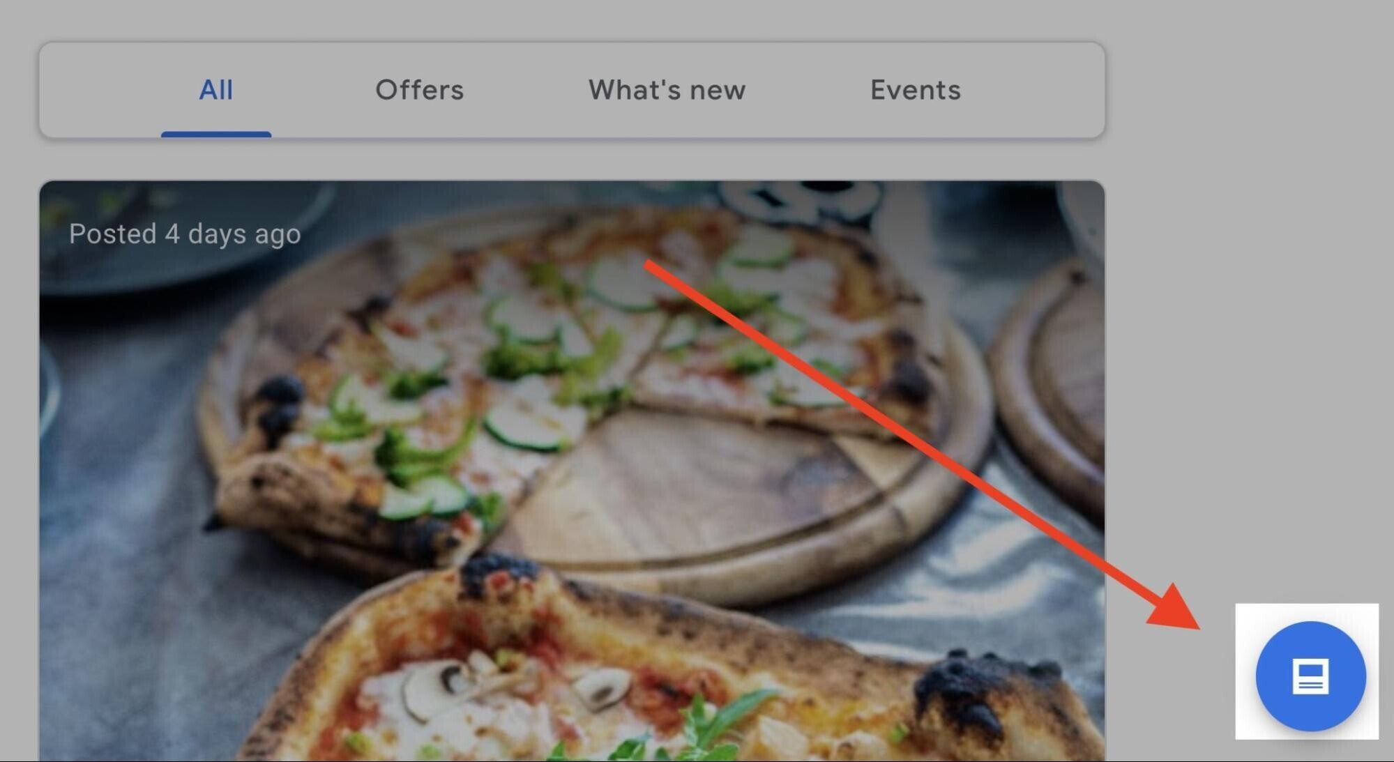 Créer un nouveau post pour votre fiche GMP