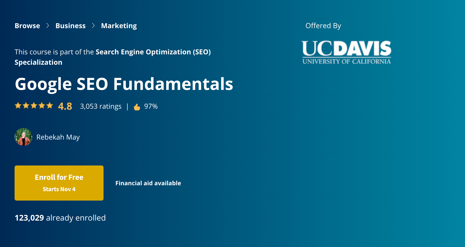 fondamentaux google seo