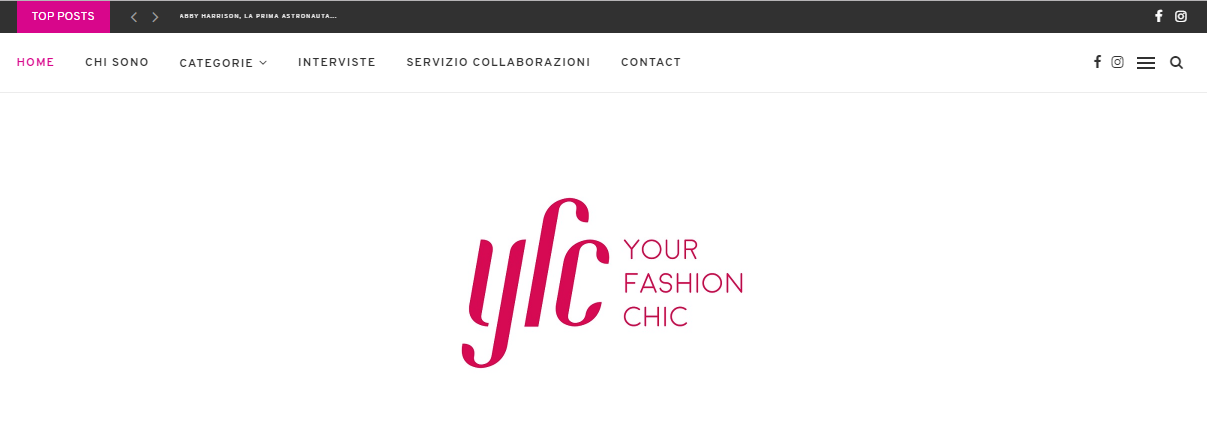 Come organozzare l'header di un sito web (esempio)