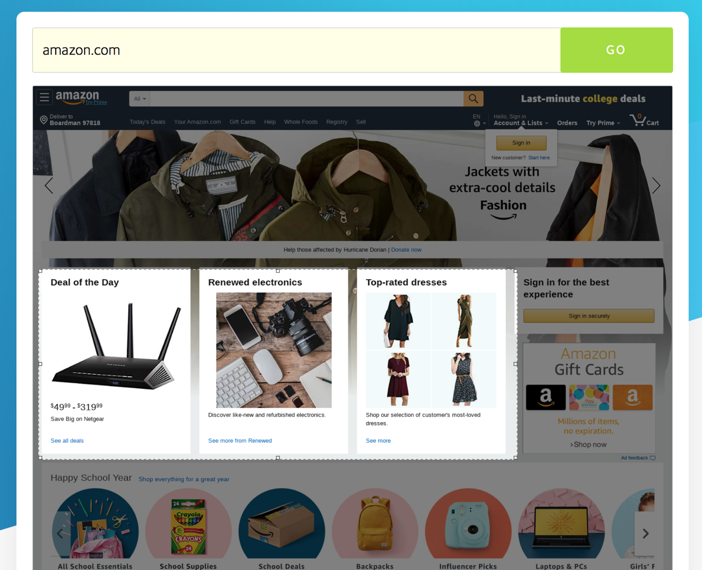 Visualping Tool für Digital Marketing