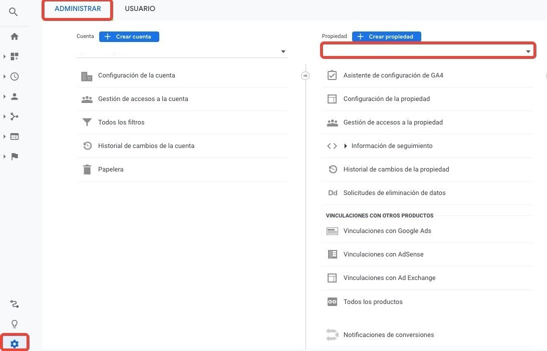 configuración del tiempo de espera google analytics