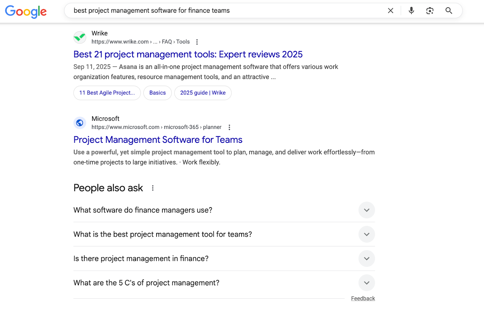 classifiche di Google