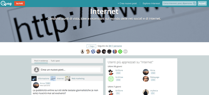 Un social network made in Italy per migliorare la SEO
